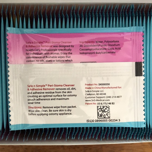 Safe n Simple Peri-Stoma Cleaner & Adhesive Remover - Picture 3 of 5